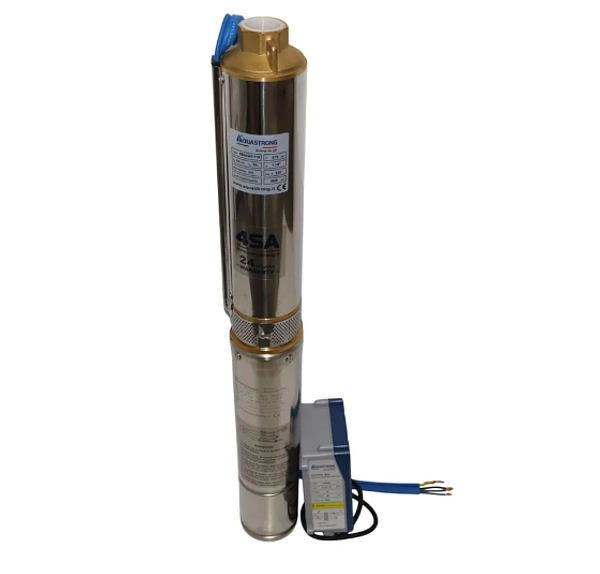 Bomba Sumergible Aqua 1hp 110v Pozo Profundo 4" Ferretería
