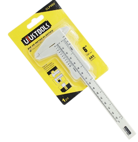 Calibrador Plastica 6" Uyu