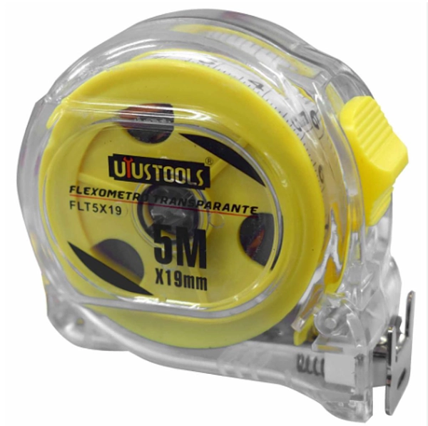 Flexometro Transparante 5m*19 Uyu