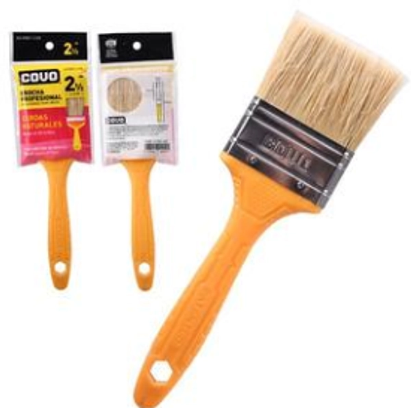 Brocha 2.5" - Cerda Blanca