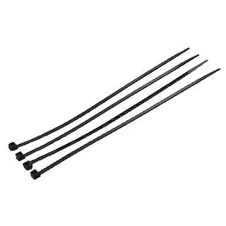 Amarra Plastica Negra 2.5 X 100mm 100un/Set